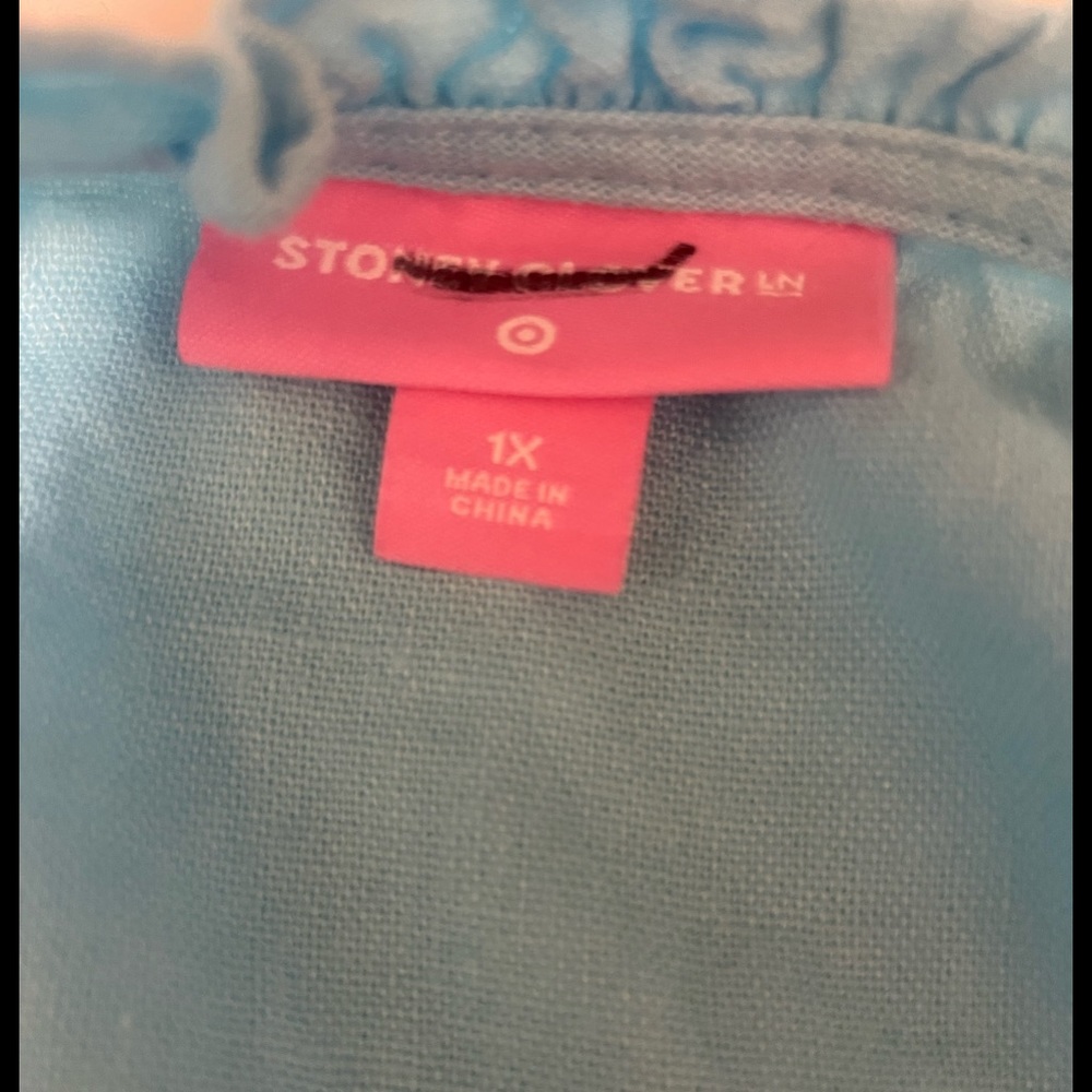 Stoney Clover Lane x Target Women's Short Sleeve Ruffle Dress 1X - Picture 7 of 7